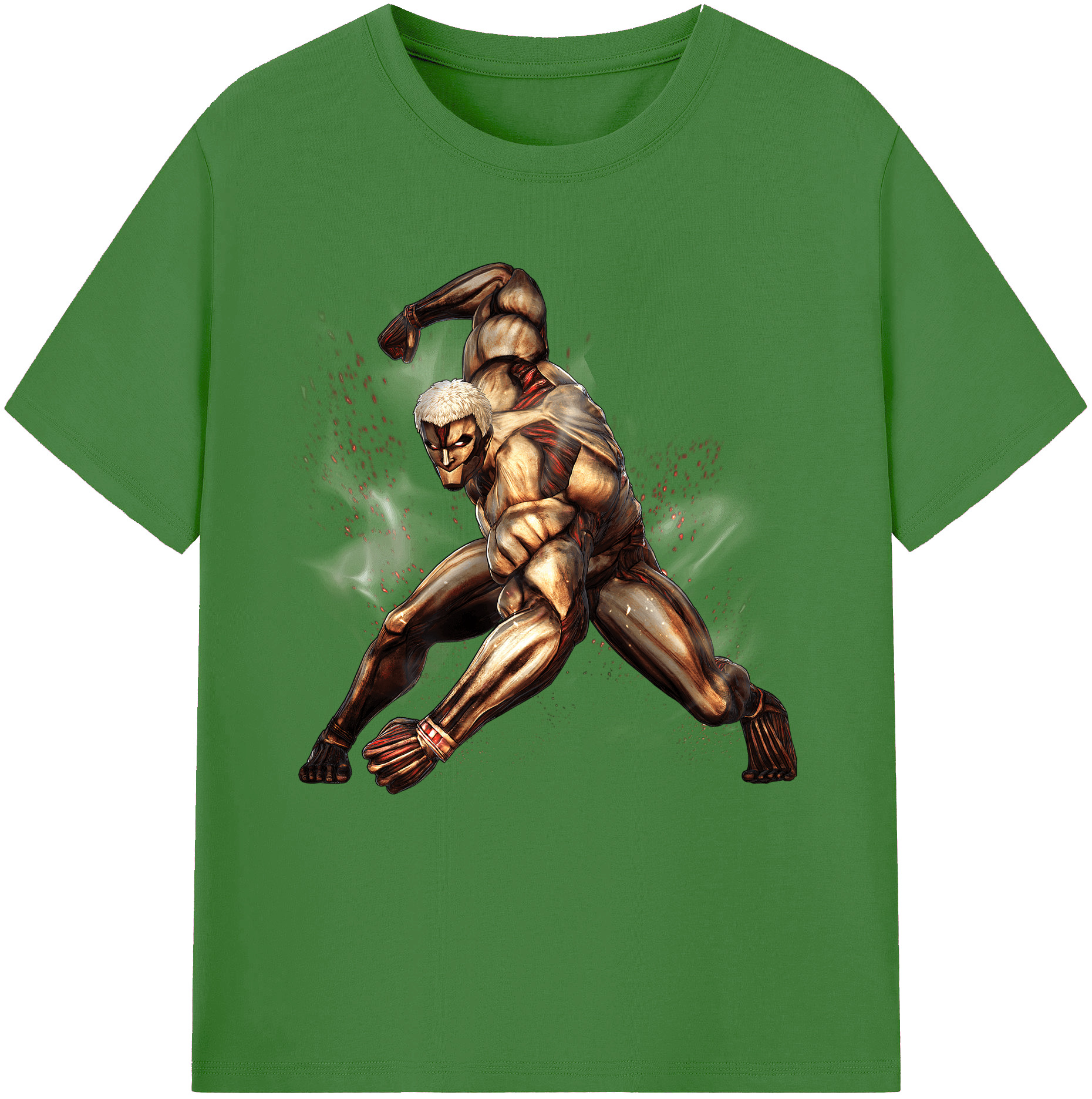 （画像用） 進撃の巨人 Attack on Titan レディースカジュアルプリントTシャツ（綿100％）
